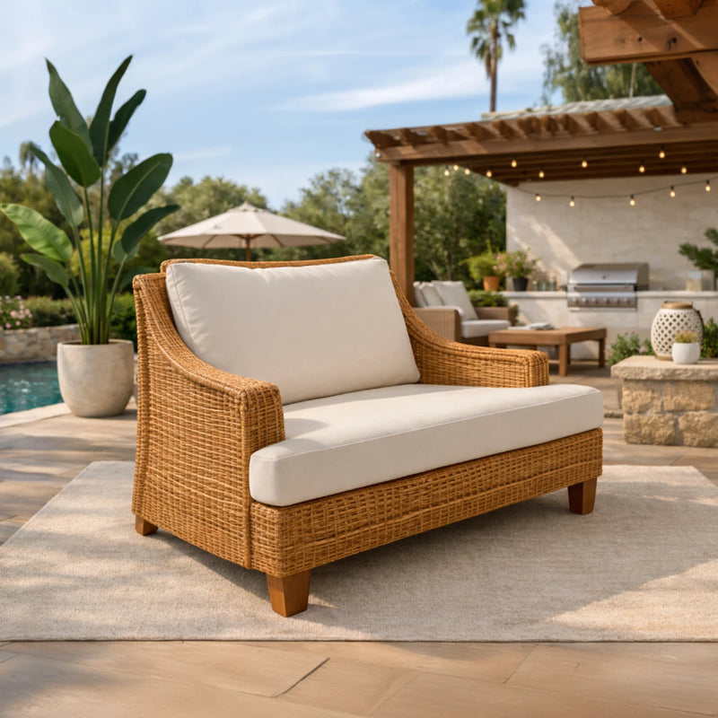 Custom T-Shaped Outdoor Cushions