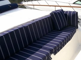 Custom Square/Rectangle Boat Seat Cushions