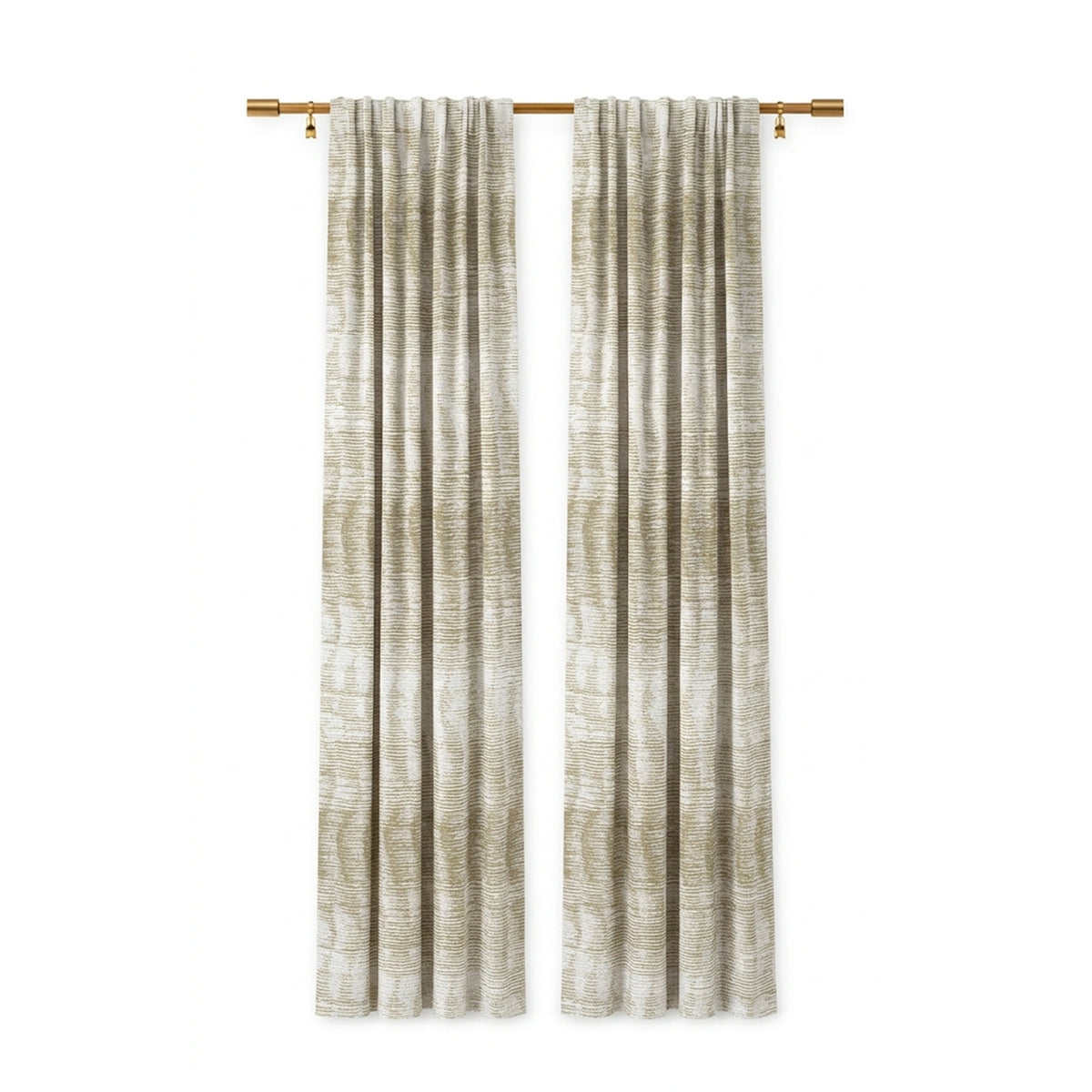 Dreamscape White Sand Shimmer Curtain - view 2