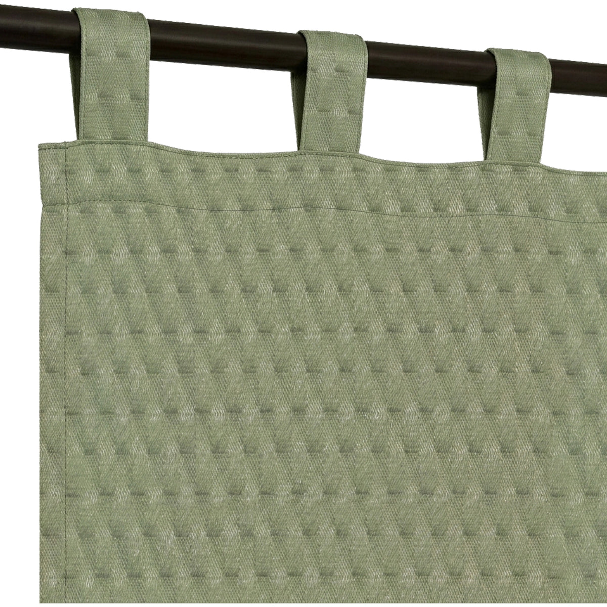 Tessellate Willow Textured Curtain - view 5