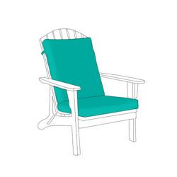 Custom Adirondack Chair Cushions