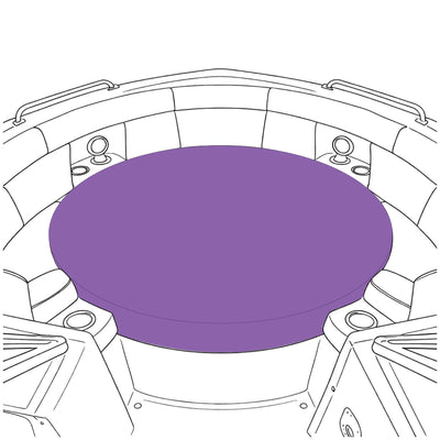 Custom Round Boat Cushion