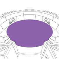 Custom Round Boat Cushion