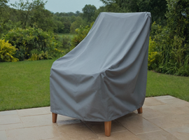 Custom Outdoor Chair Covers with Arms