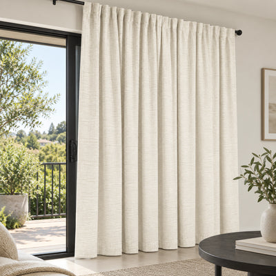 Custom Moon Stone Graphic Weave Curtain