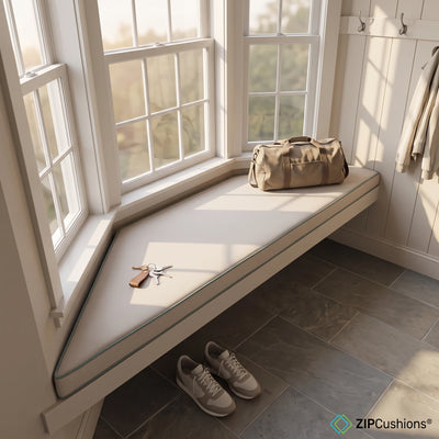 Trapezoid Bay Window Cushions - Primary image