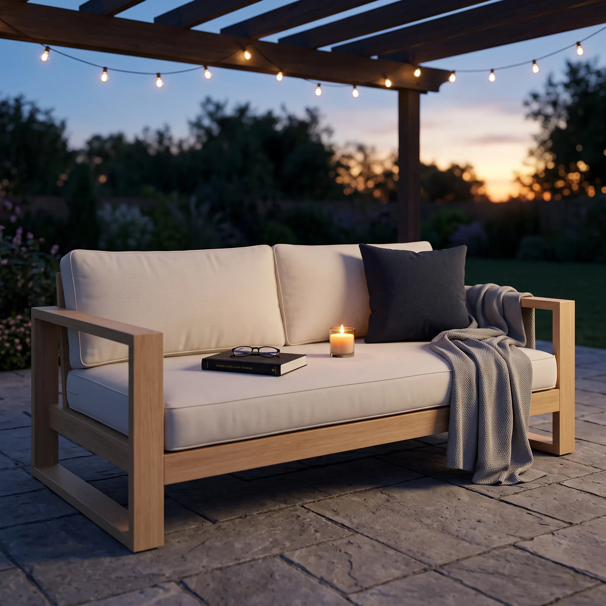 Custom Outdoor Sofa Cushions - view 4