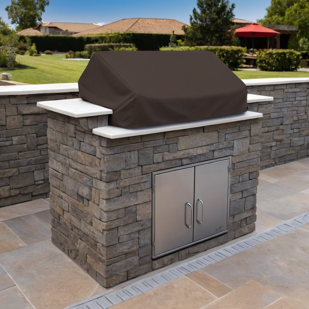 Custom Outdoor Built-in Grill Covers