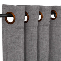 Sunbrella Cast Slate Curtain