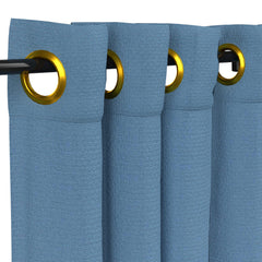 Sunbrella® Canvas Sapphire Blue Curtain