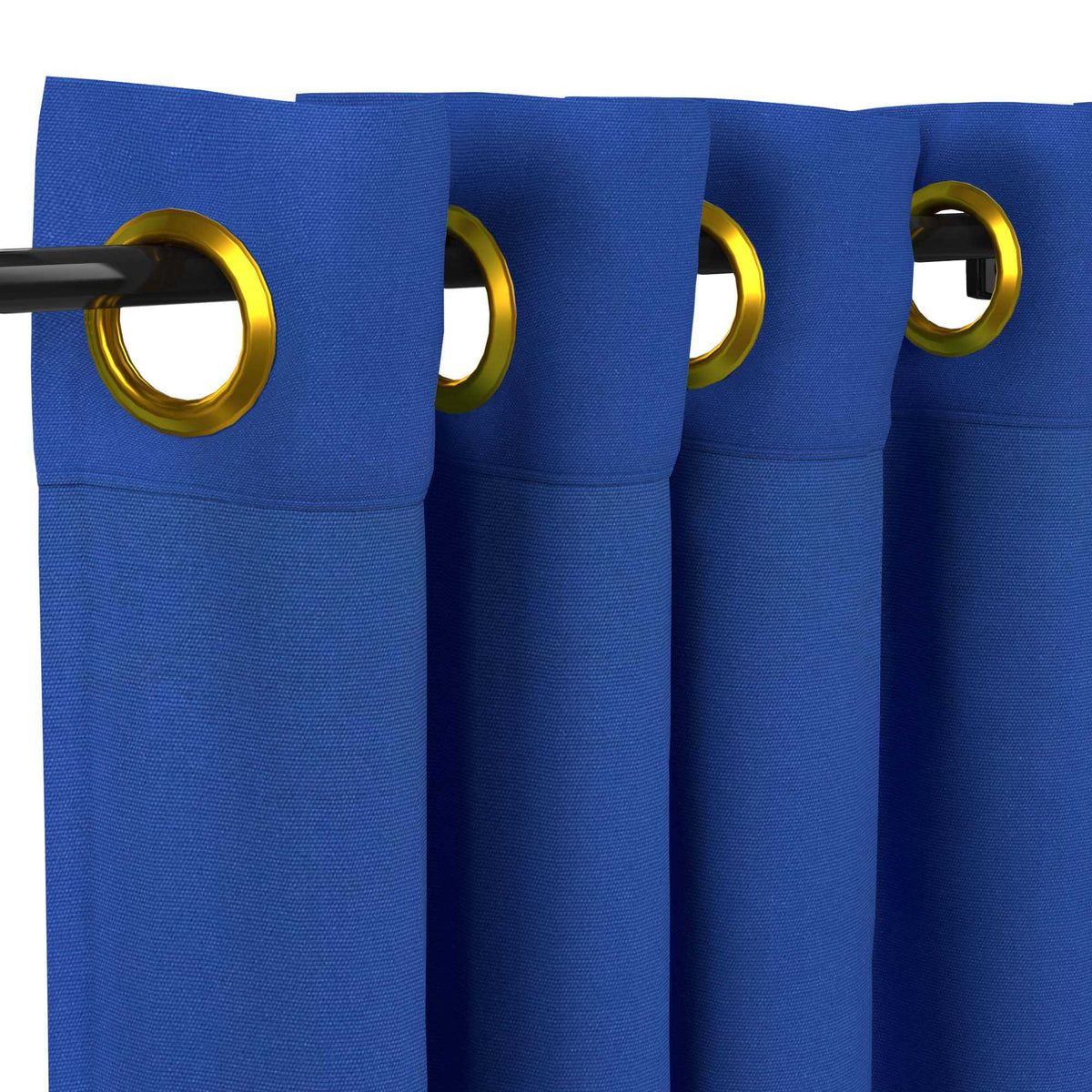 Sunbrella® Canvas True Blue Curtain