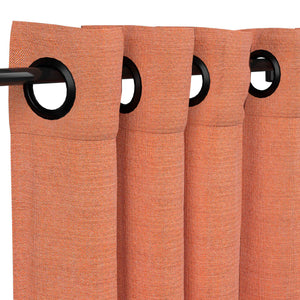 Sunbrella® Cast Coral Curtain