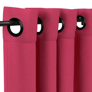 Sunbrella® Canvas Hot Pink Curtain