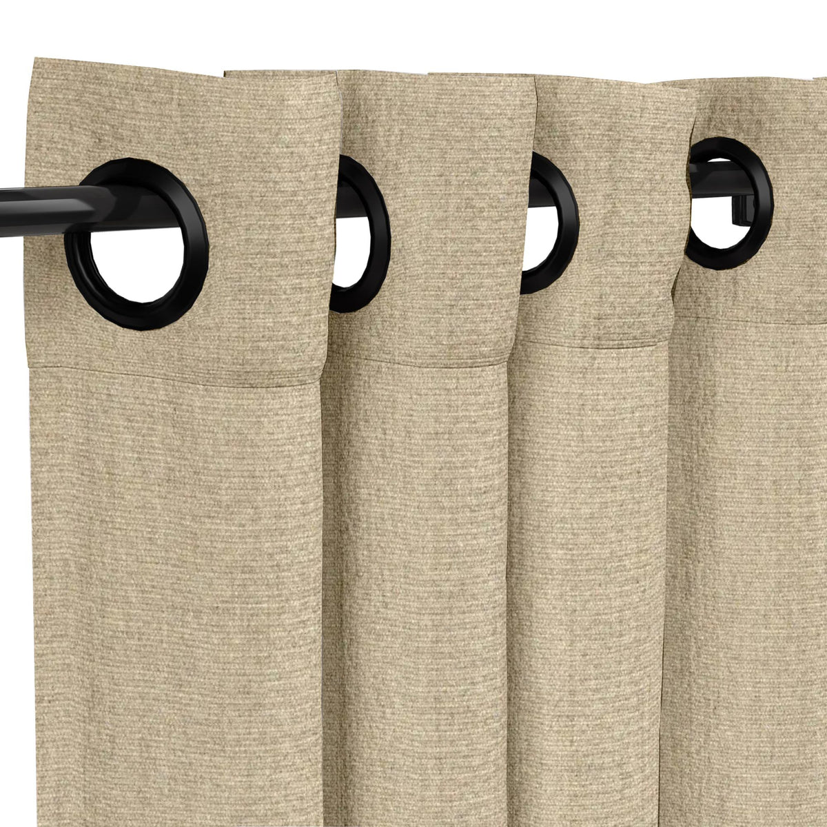 Sunbrella Heritage Ashe Curtain - Image 8 | ZIPCushions - view 8