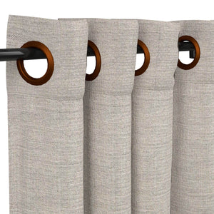 Sunbrella® Cast Silver Curtain