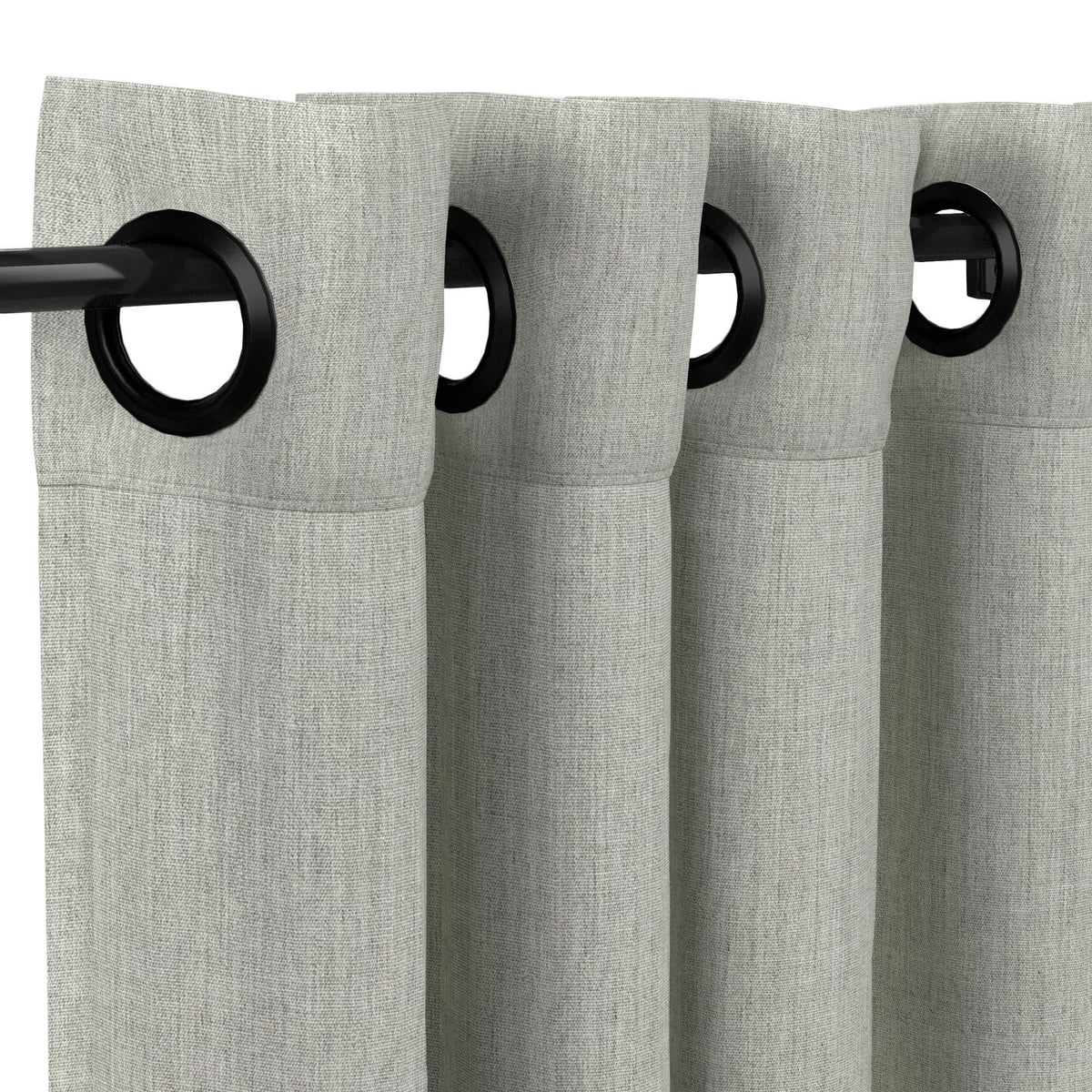 Sunbrella® Canvas Granite Curtain