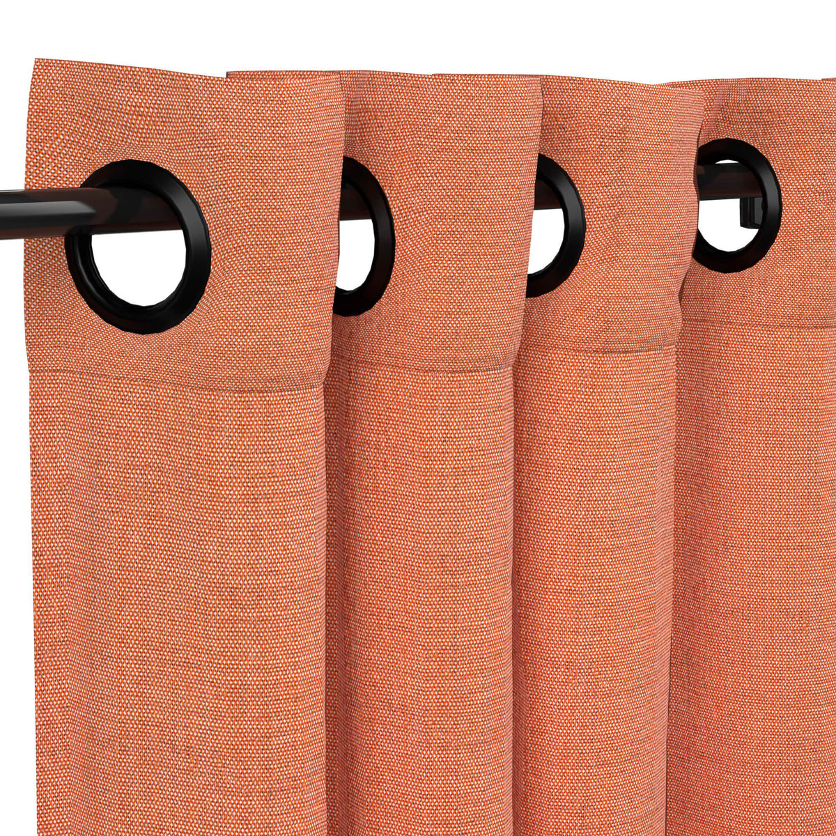 Sunbrella Cast Coral Curtain