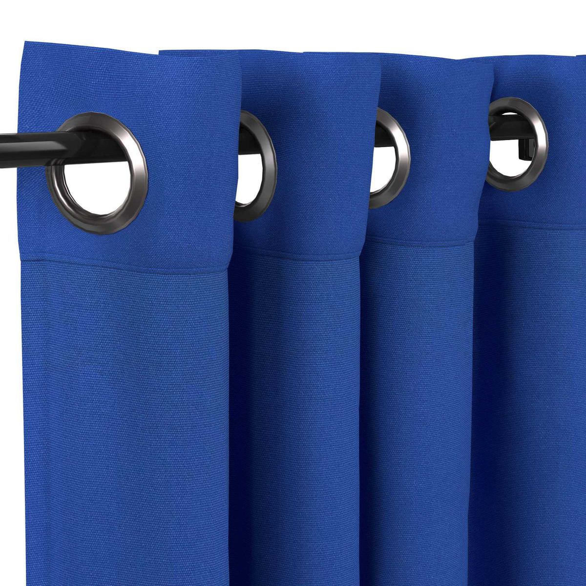 Sunbrella® Canvas True Blue Curtain