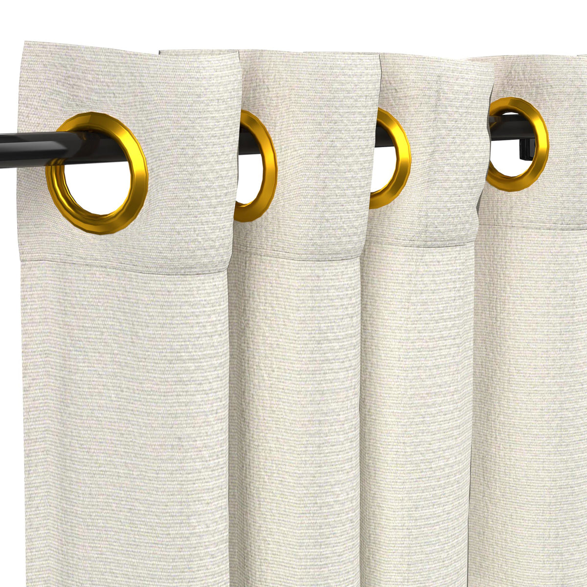 Sunbrella® Canvas Natural Curtain