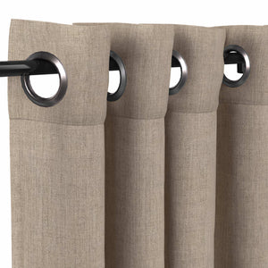 Sunbrella® Cast Ash Curtain