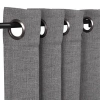 Sunbrella Cast Slate Curtain