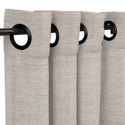 Sunbrella Cast Silver Curtain