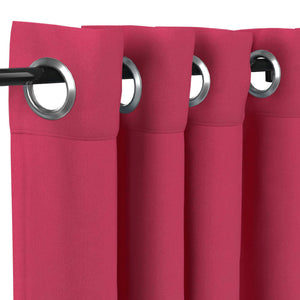 Sunbrella® Canvas Hot Pink Curtain