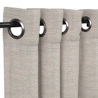 Sunbrella Cast Silver Curtain