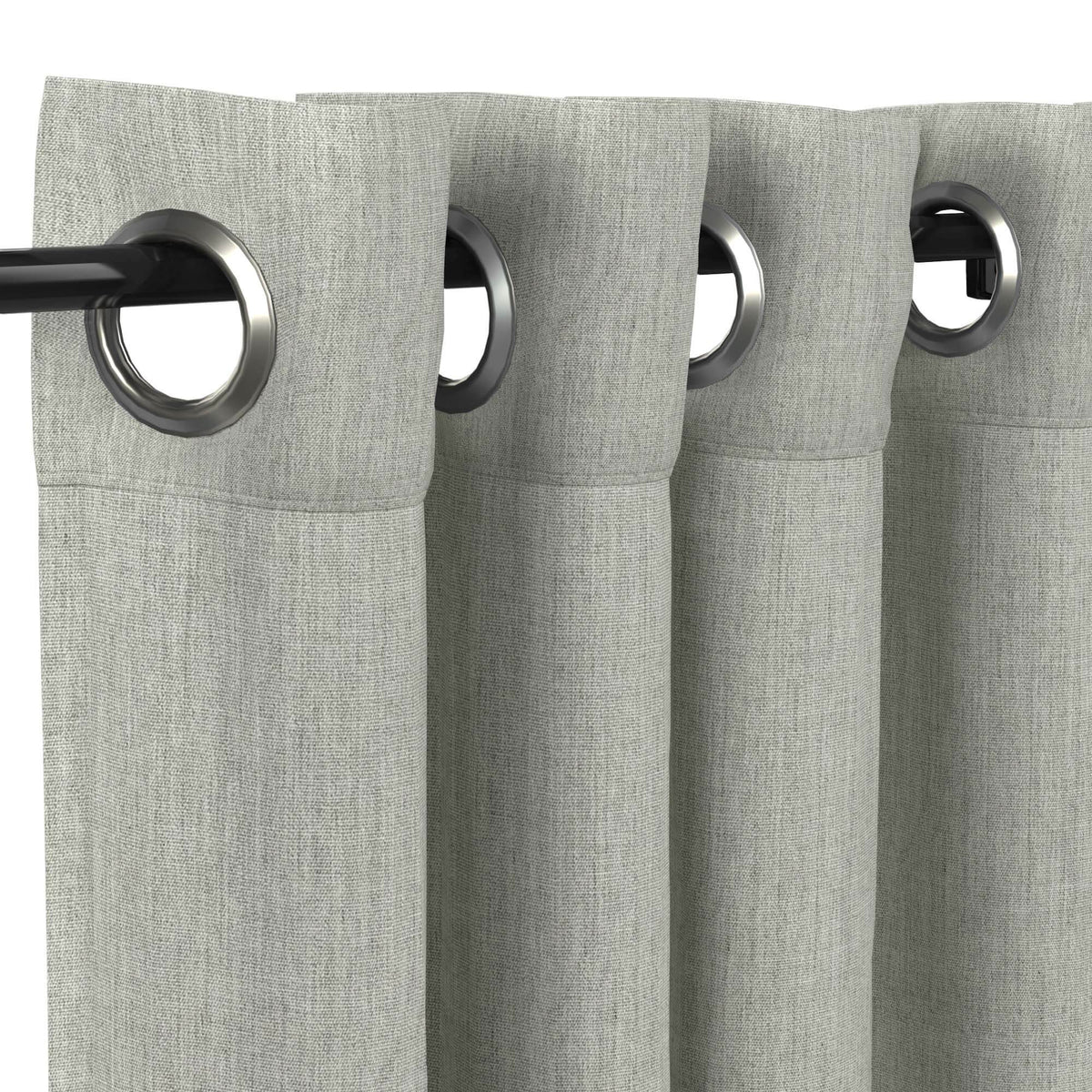 Sunbrella® Canvas Granite Curtain