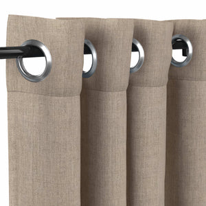 Sunbrella® Cast Ash Curtain