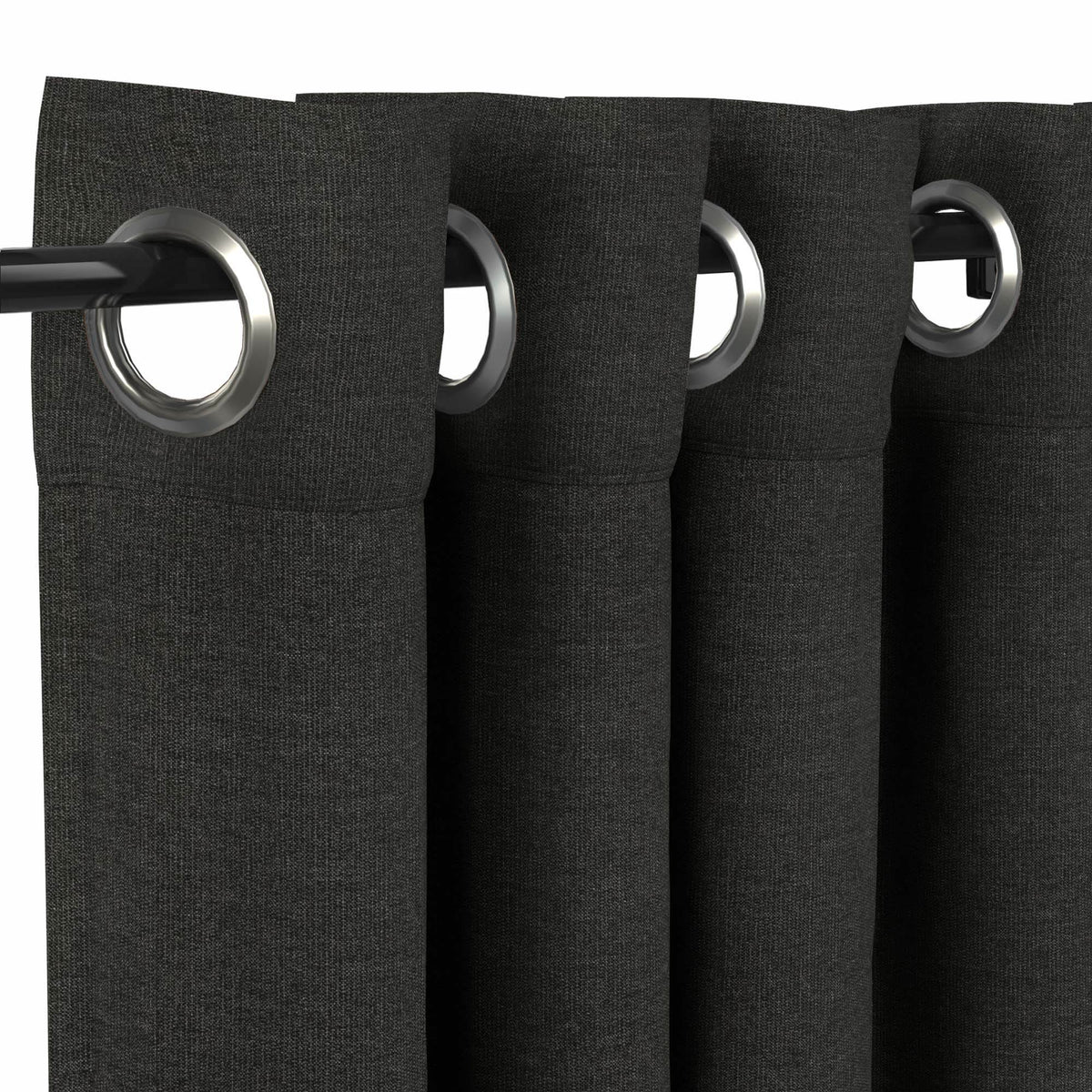 Sunbrella® Spectrum Carbon Curtain