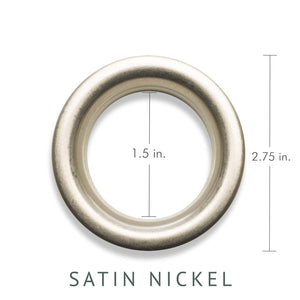 Sunbrella® Canvas Taupe Curtain