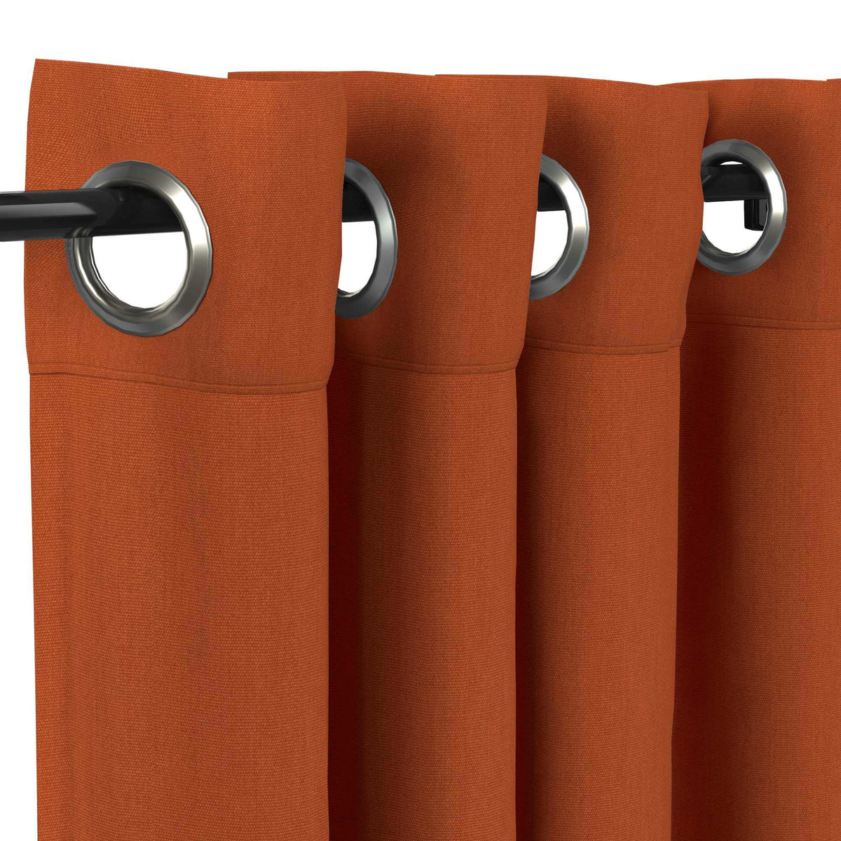 Sunbrella® Canvas Rust Curtain