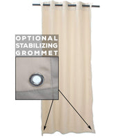 Sunbrella Cast Slate Curtain