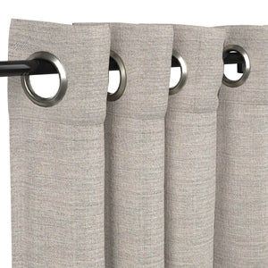 Sunbrella® Cast Silver Curtain
