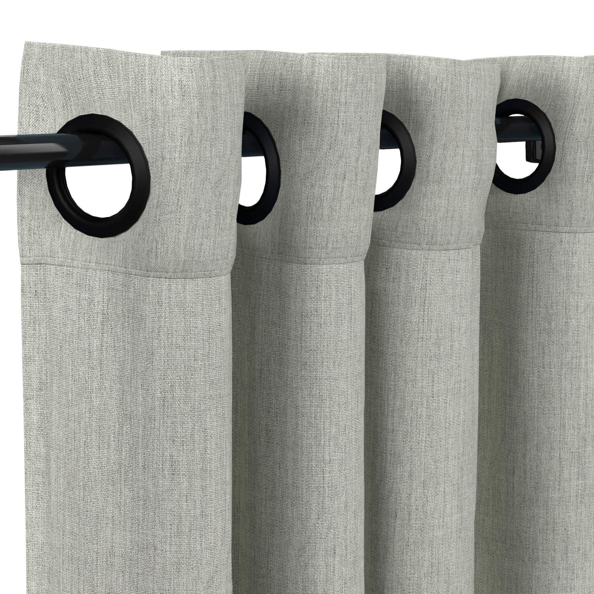 Sunbrella® Canvas Granite Curtain