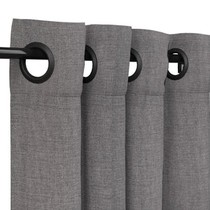 Sunbrella® Cast Slate Curtain