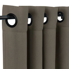 Sunbrella® Canvas Taupe Curtain