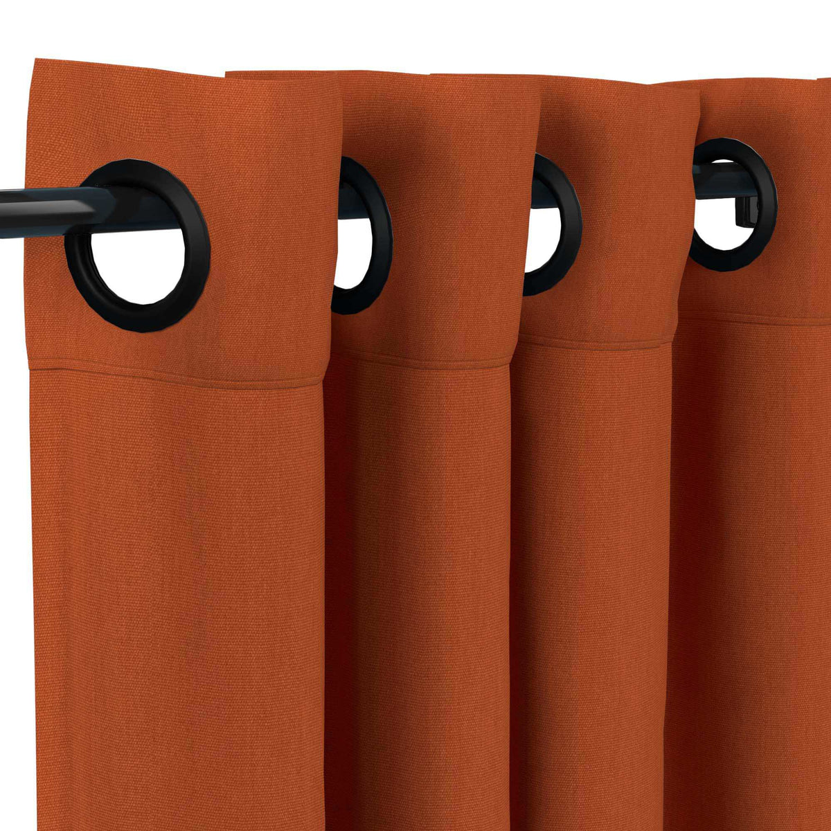 Sunbrella® Canvas Rust Curtain