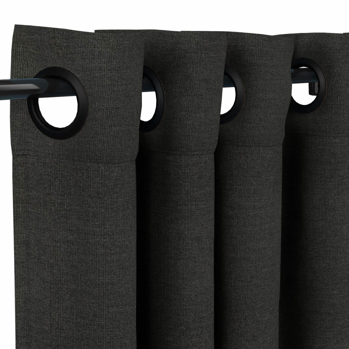 Sunbrella® Spectrum Carbon Curtain