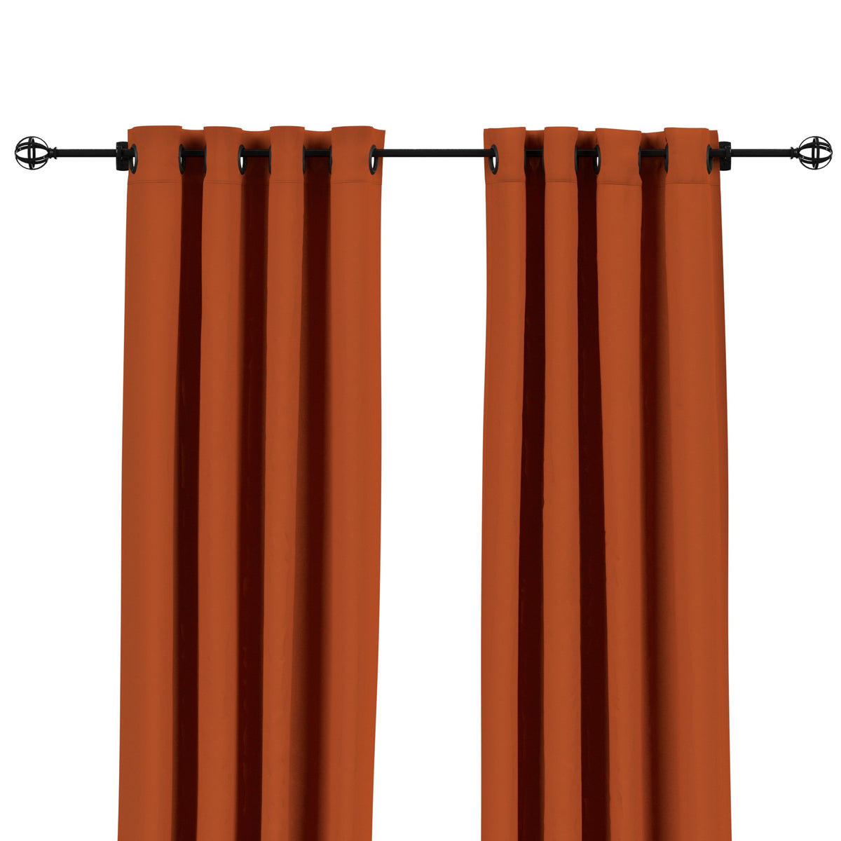 Sunbrella® Canvas Rust Curtain
