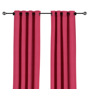 Sunbrella® Canvas Hot Pink Curtain