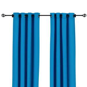 Sunbrella® Canvas Pacific Blue Curtain