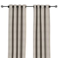 Sunbrella Cast Silver Curtain