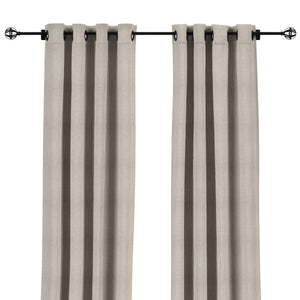 Sunbrella® Cast Silver Curtain