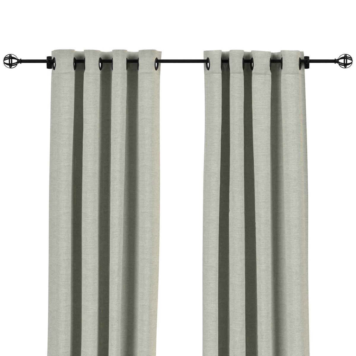 Sunbrella Canvas Granite Curtain