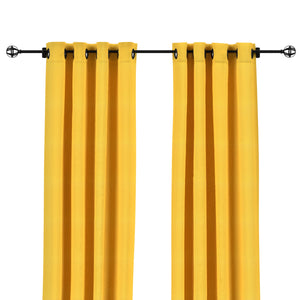 Sunbrella® Canvas Sunflower Yellow Curtain