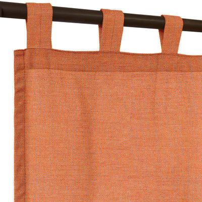 Sunbrella Cast Coral Curtain - alternate view