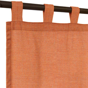 Sunbrella® Cast Coral Curtain