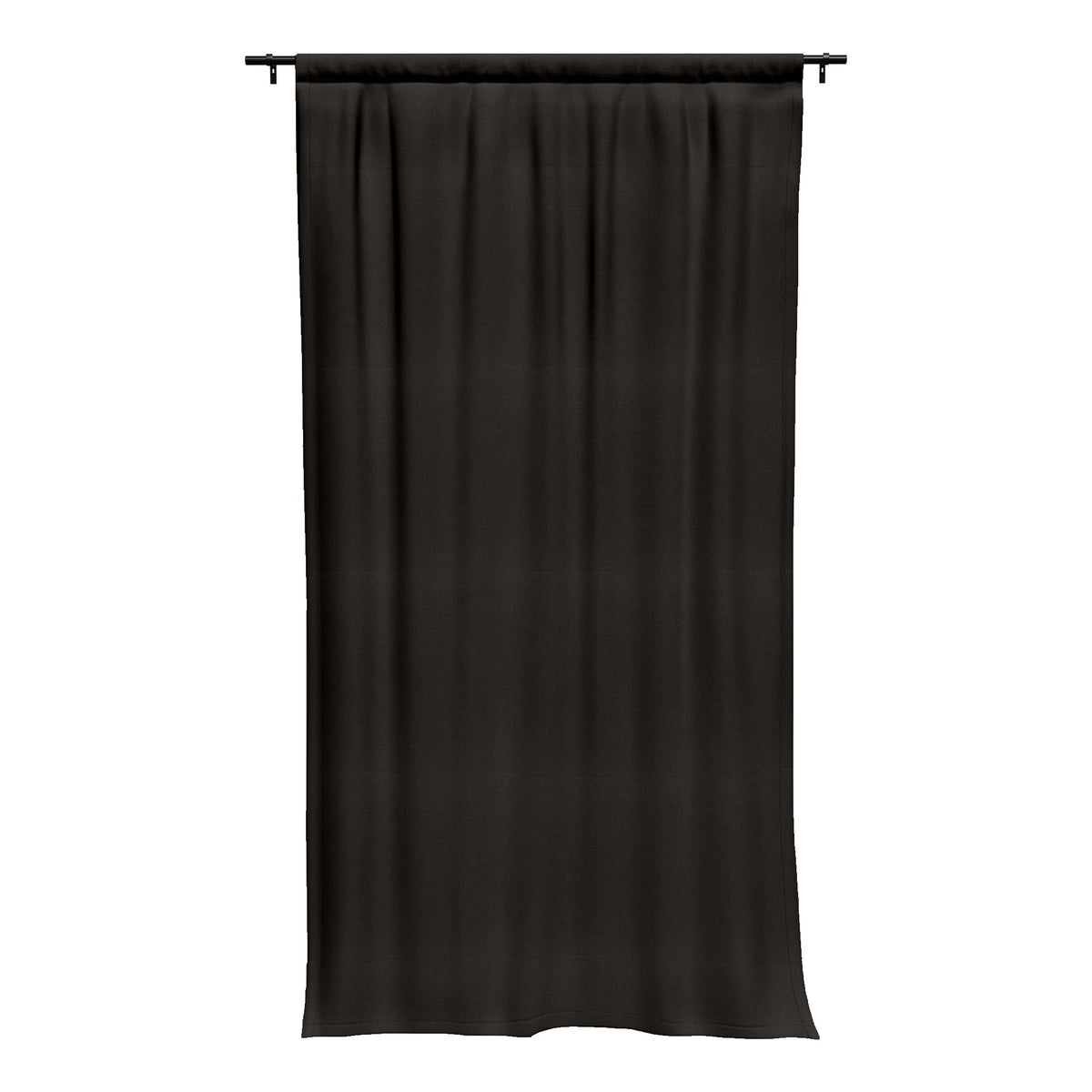 Sunbrella® Canvas Coal Curtain